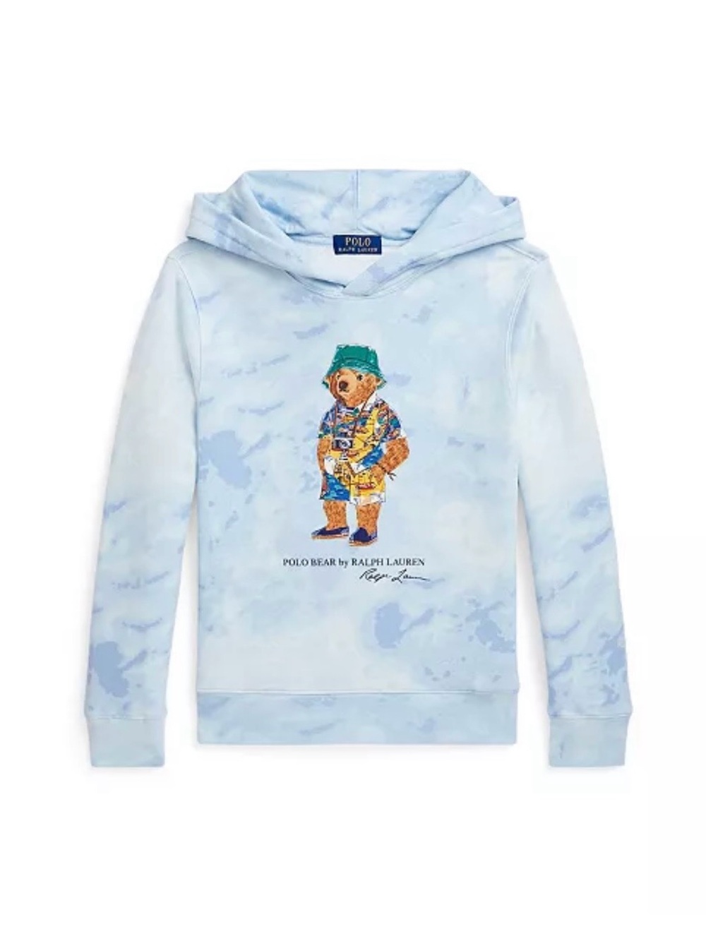 Polo Ralph Lauren Big Boys Polo Bear Cloud-Print Terry Hoodie Sweatshirt*NWT